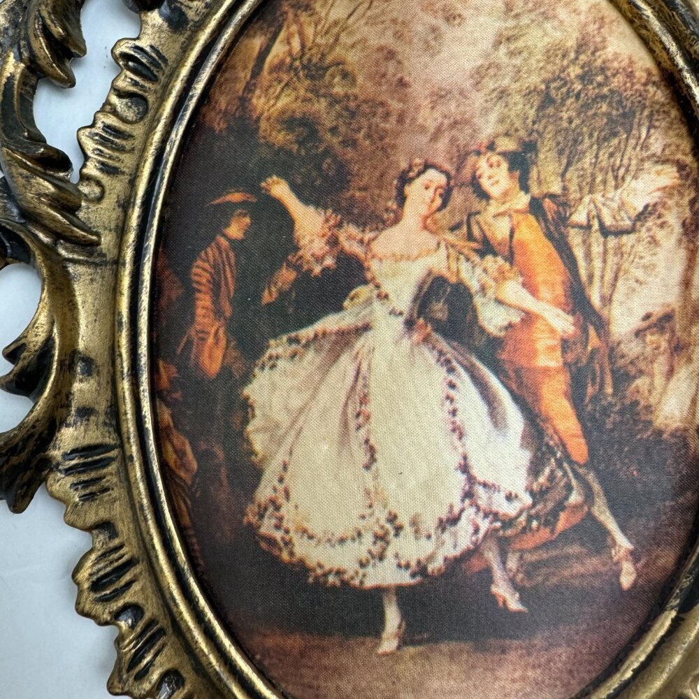 Vintage Wall Decor "Victorian era. Dancing .Ball" - Picture 4 of 10